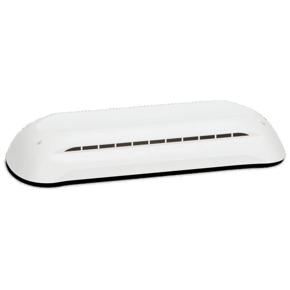 RV Refrigerator Vent Cover, Base and Cap, Polar White W553699