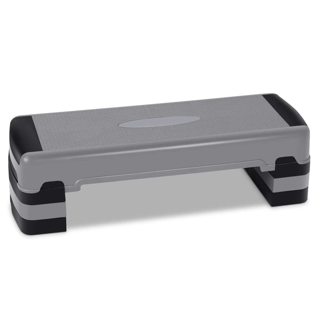 35" Height-Adjustable Non-Slip Aerobic Step Platform P47609