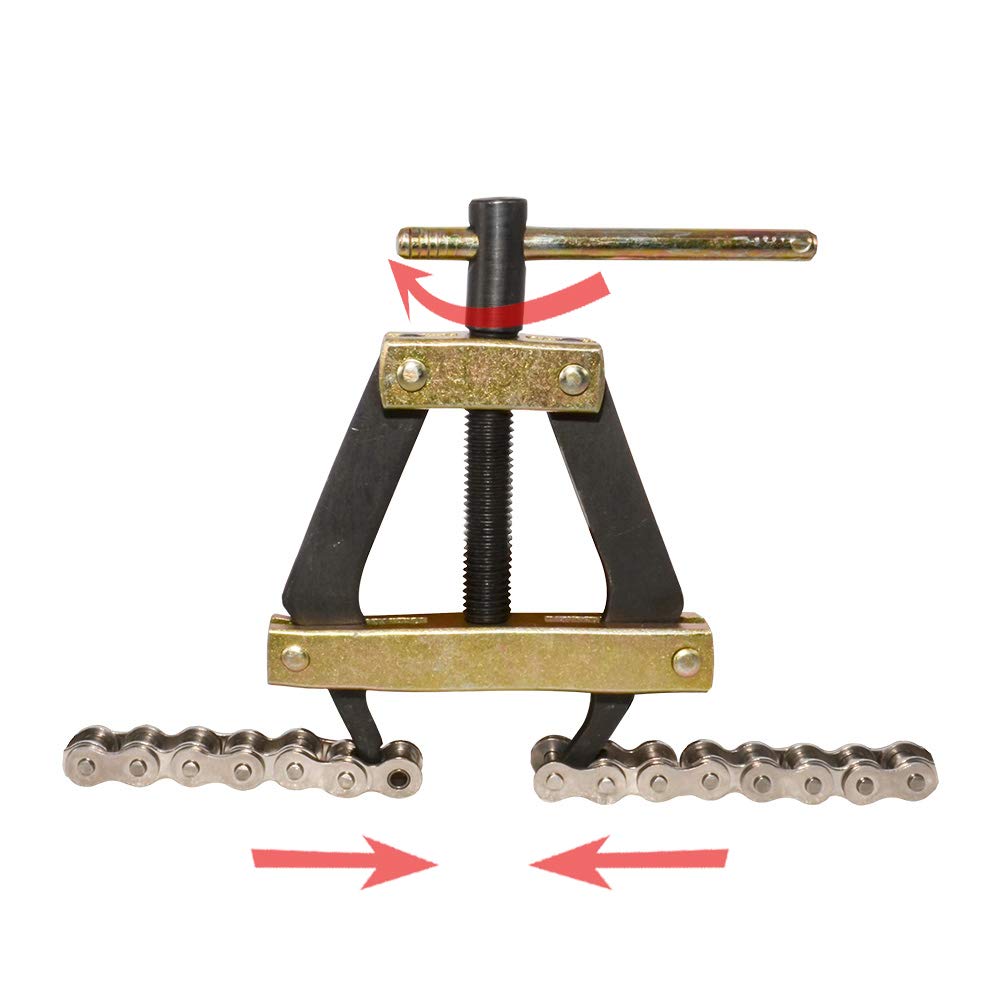 Roller Chain Holder Puller and Breaker Cutter Tools Kit H34061