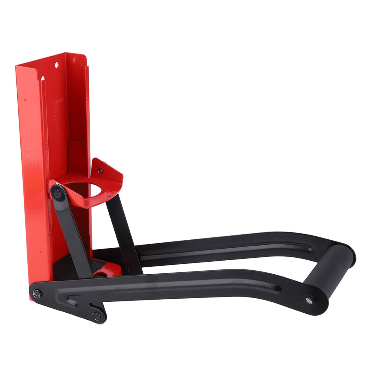 HeavyDuty Can Crusher Red Steel with Rubber Handle M5206