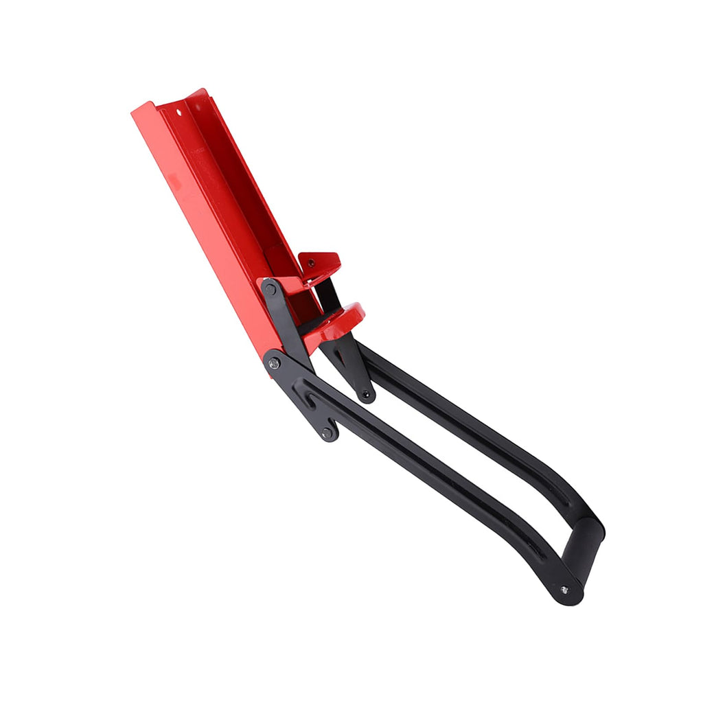 HeavyDuty Can Crusher Red Steel with Rubber Handle M5206