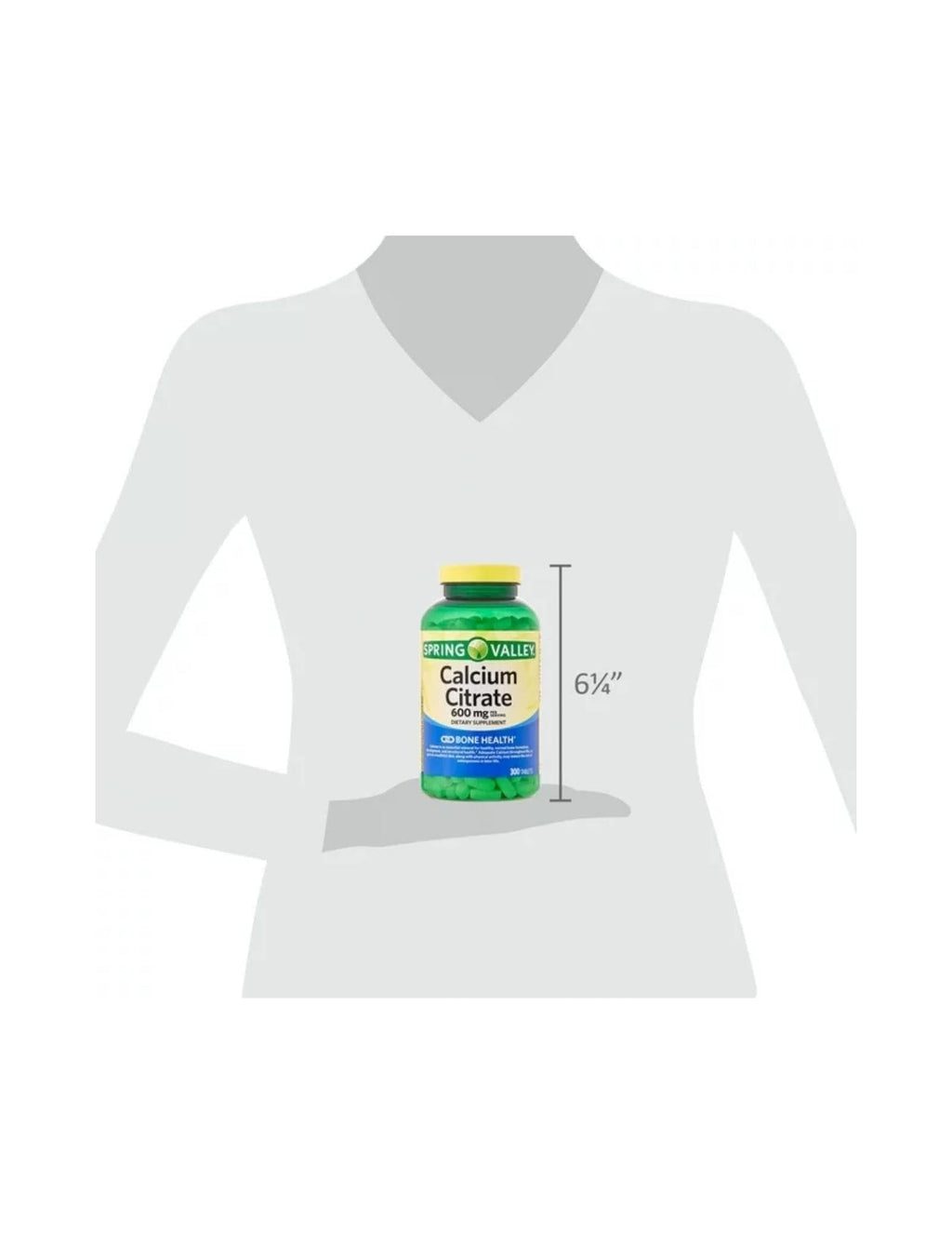 Calcium Citrate 600 mg 300 Tablets G174