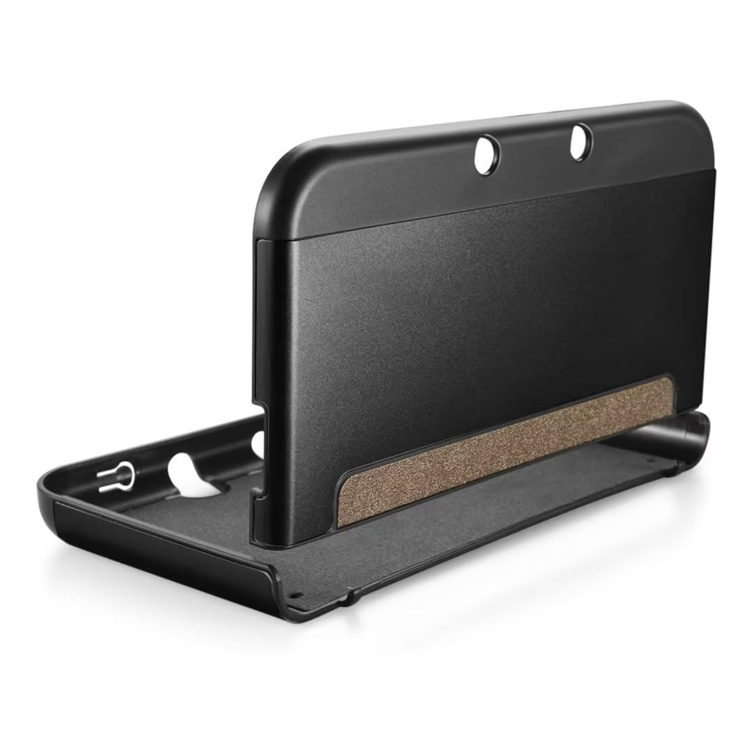 Black Aluminum Plastic Protector Case for Nintendo New 3DS XL LL T31917