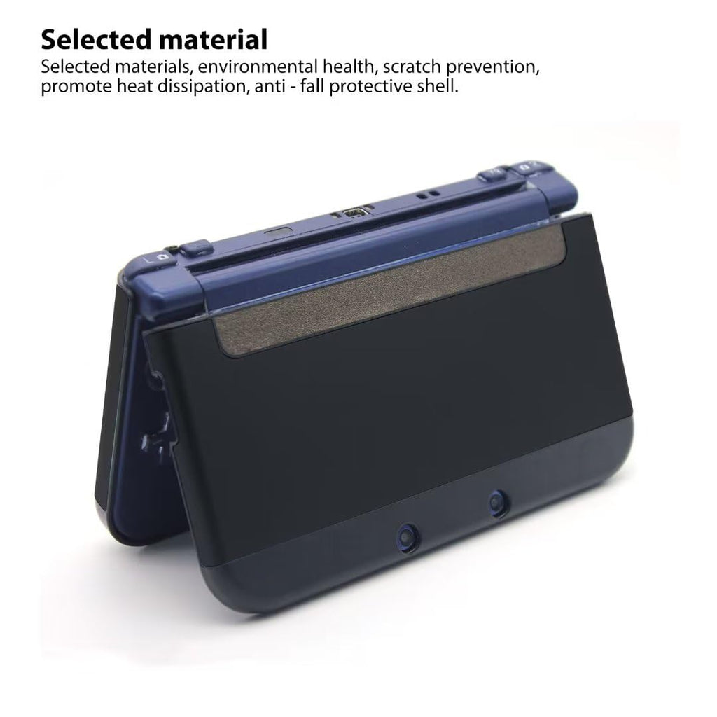 Black Aluminum Plastic Protector Case for Nintendo New 3DS XL LL T31917