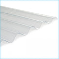 Clear Curved Polycarbonate Roofing Panels 21" W x 72" L Set of 10 V4455