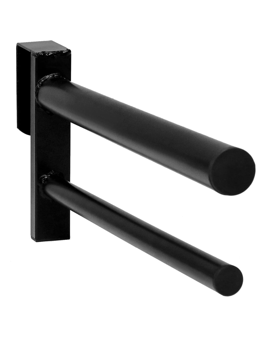 Black PVC Coated Double Saddle Rack C9396