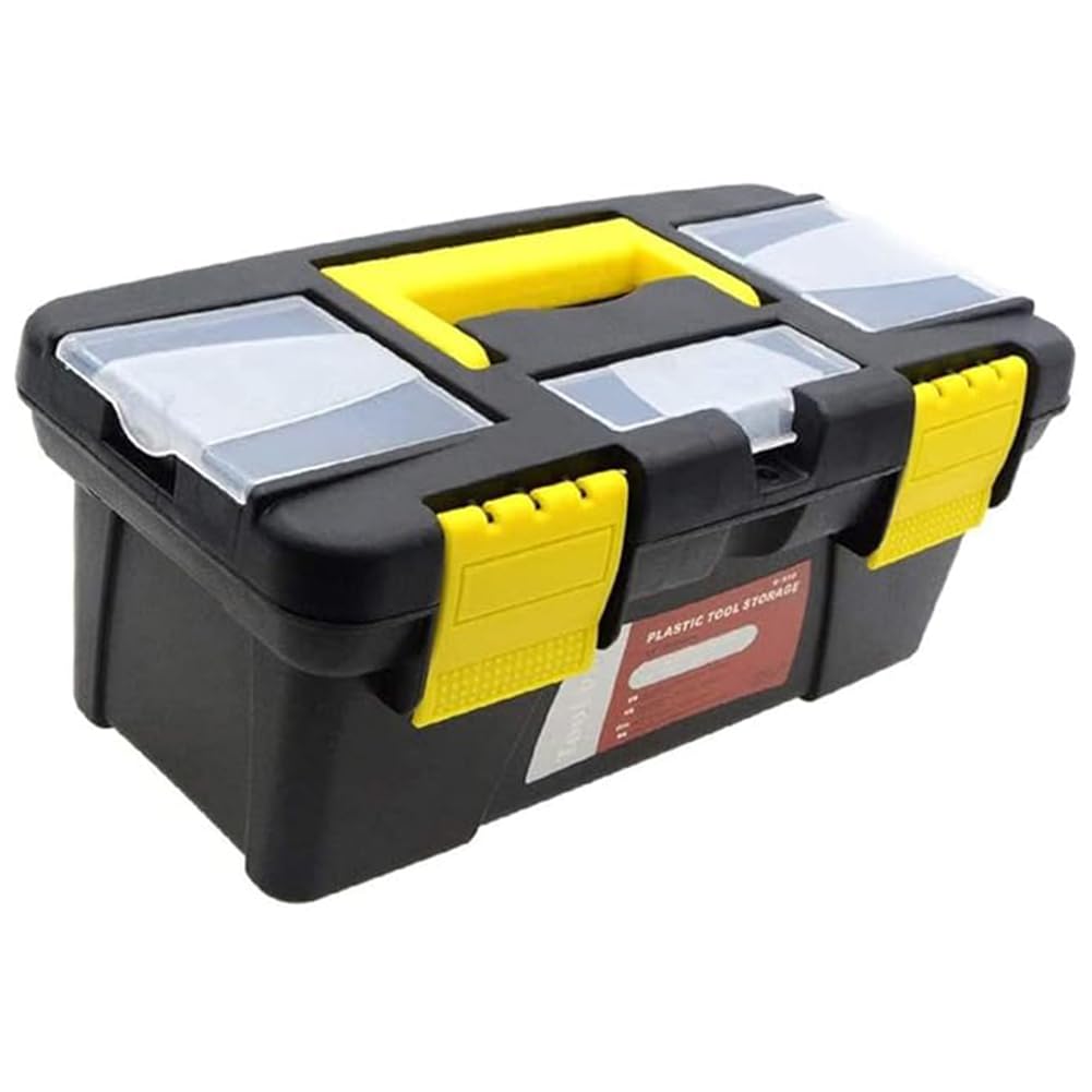 10-Inch Plastic Tool Box with Removable Tray F8410