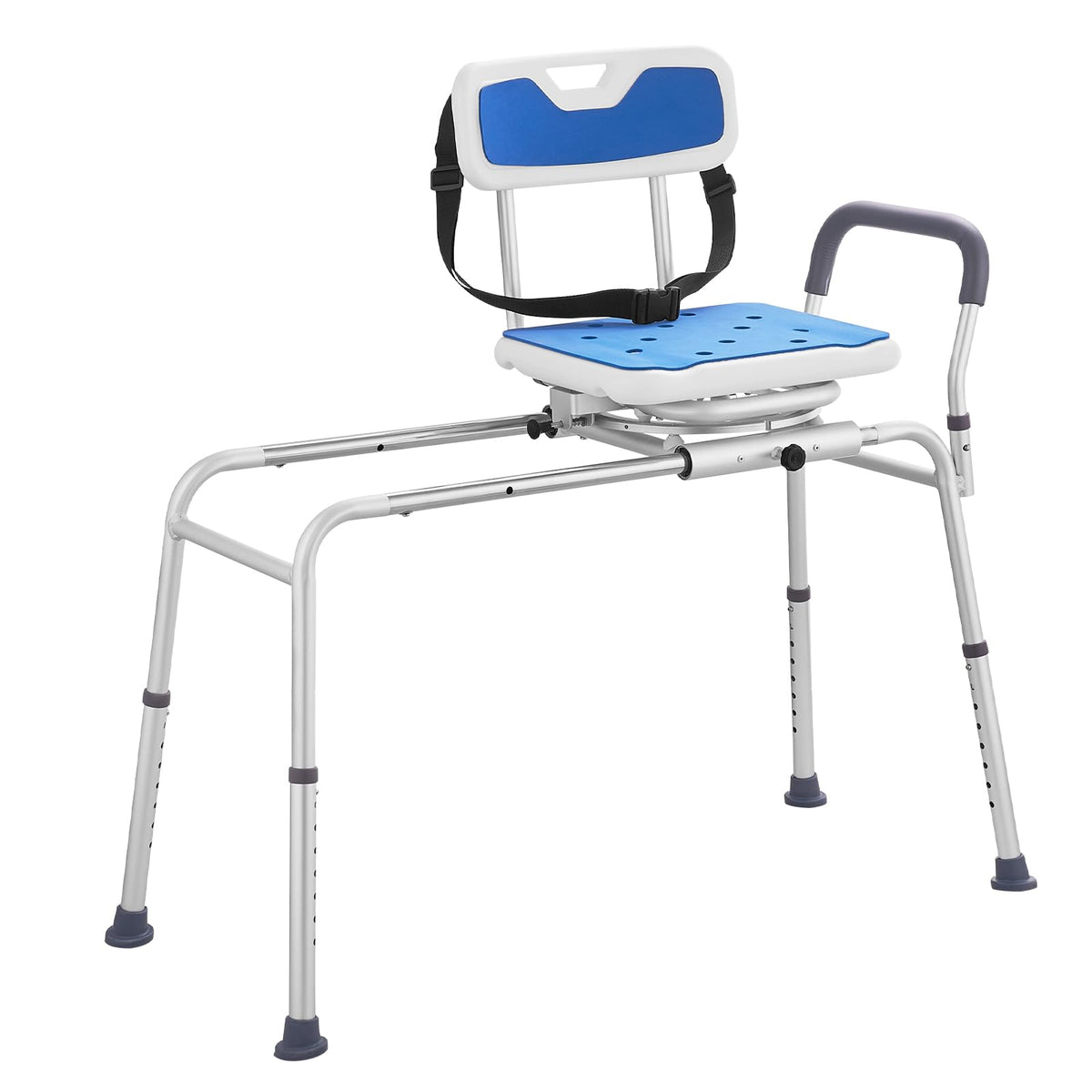 Sliding Tub Transfer Bench with 360 Degree Swivel Seat W1257