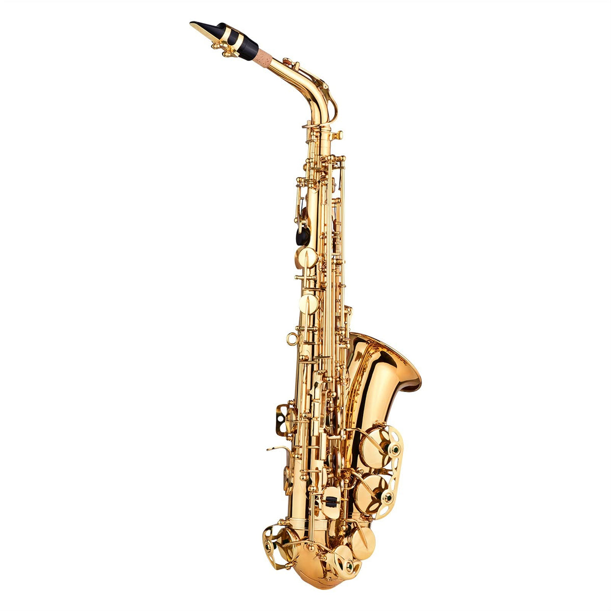 E Flat Alto Saxophone Brass Gold Lacquer C8861