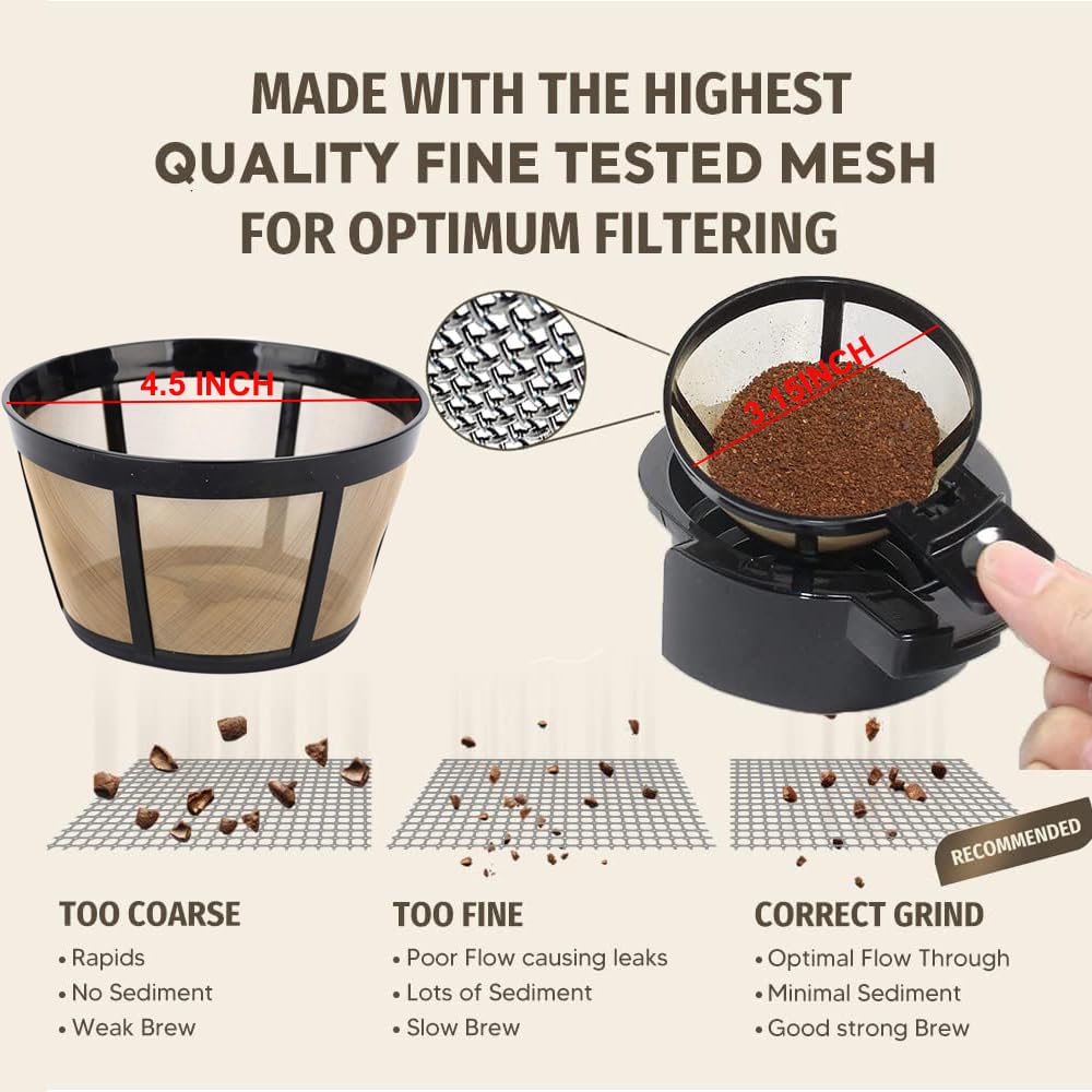 Reusable Coffee Basket Filter 2PCS W255