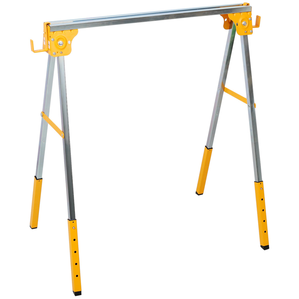 Adjustable Folding Steel Sawhorse 2 Pack R897426
