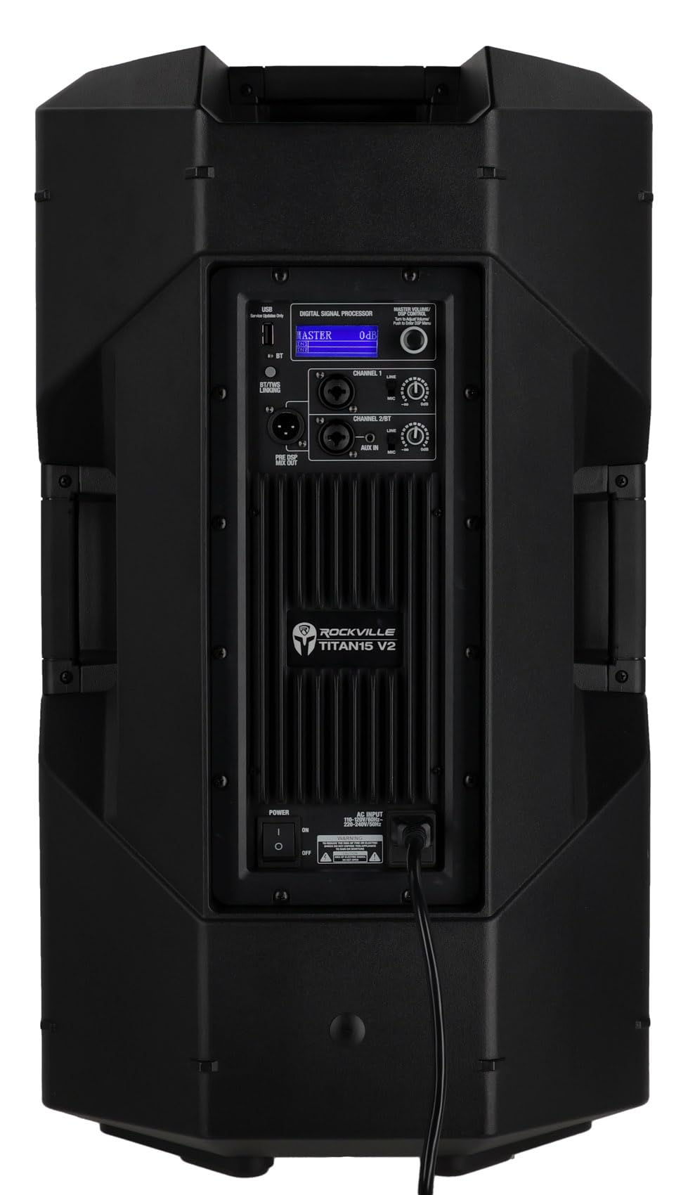 15" Powered PA Speaker with Bluetooth L630273