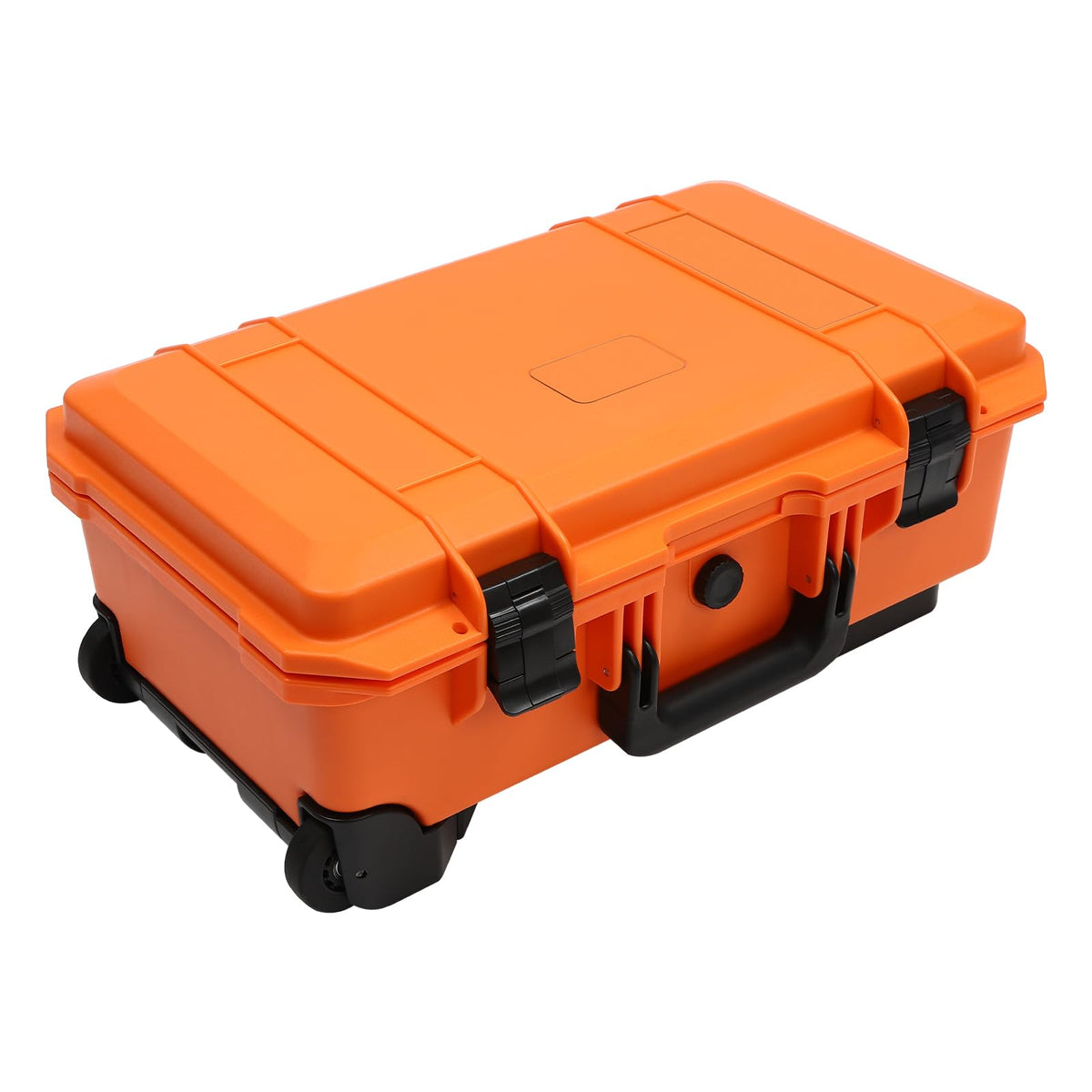 22" Rolling Waterproof Hard Case with Foam (Orange) A687