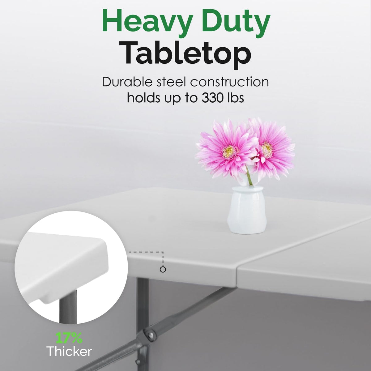 6ft Folding Table with Handle L9407