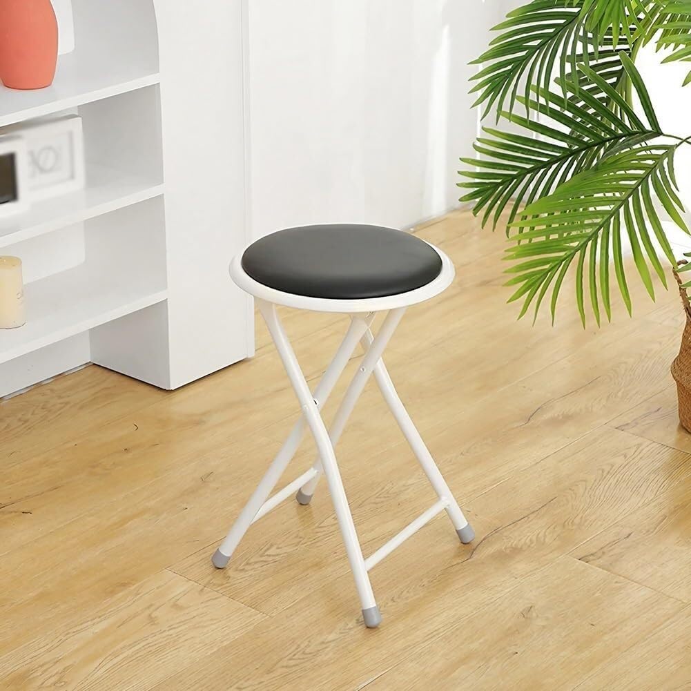 Folding 18in Round Padded Bar Stool T953