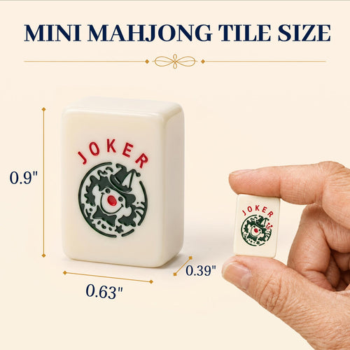 0.9-inch Mini Mahjong Set P130146
