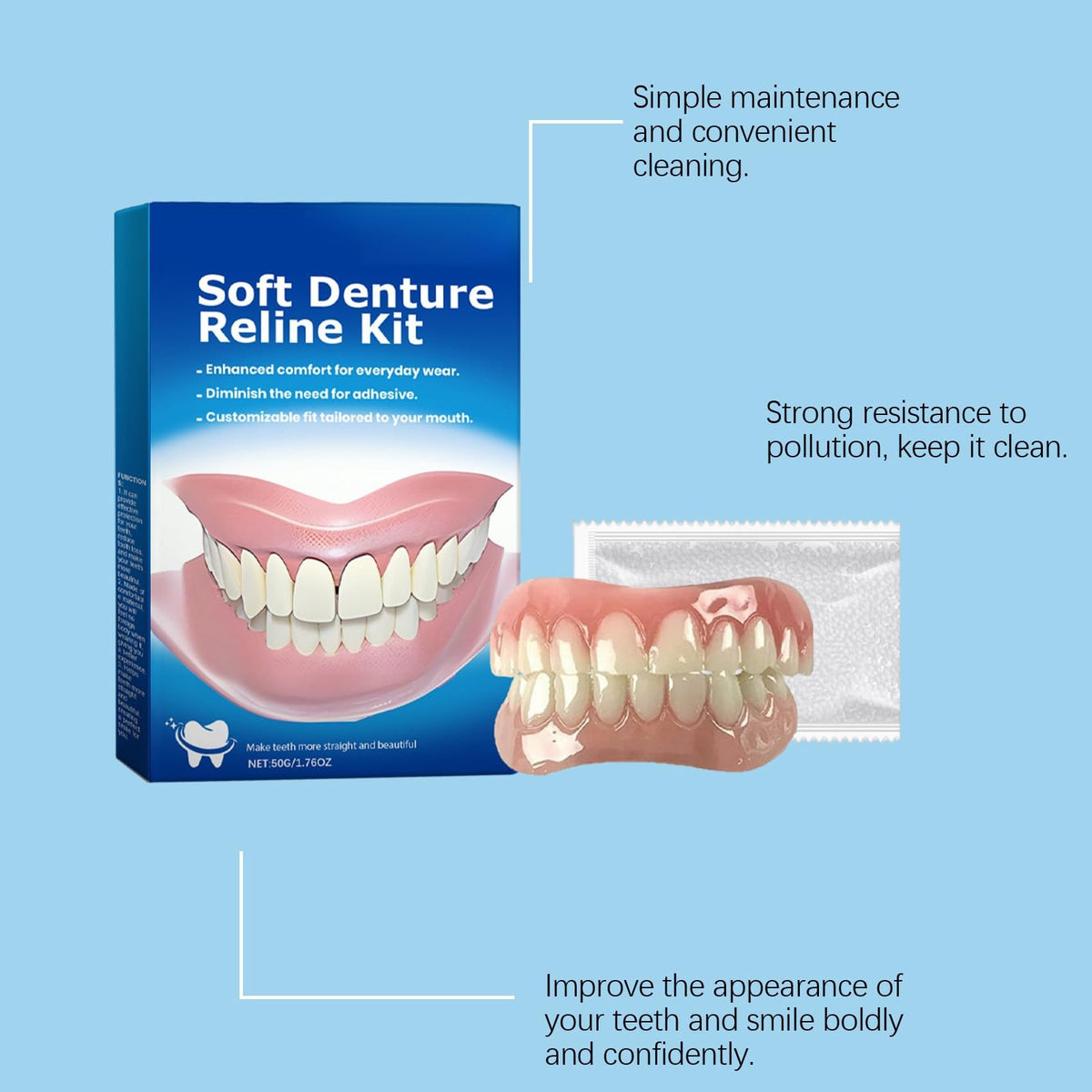 Soft Denture Reline Kit J66954