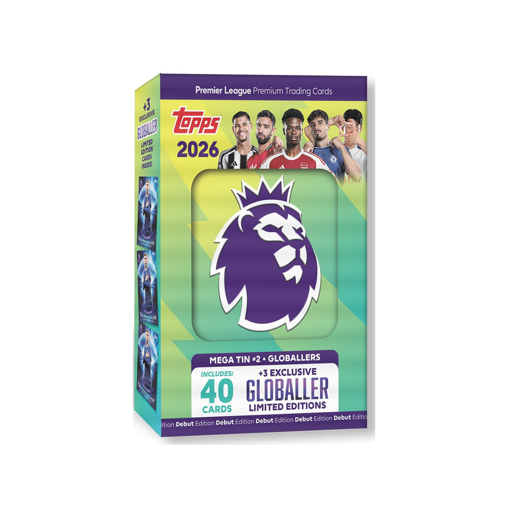 Premier League 2026 Mega Tin 40 Cards Q201