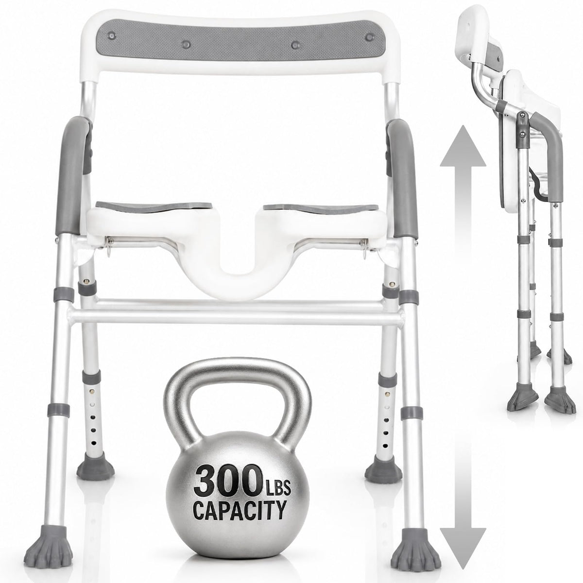 U-Shaped Shower Chair with Arms R76689