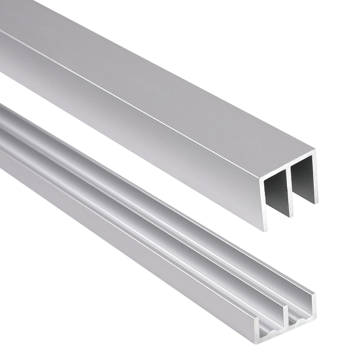 Aluminum Sliding Door Track Set 36 x 0.79 inches G6716