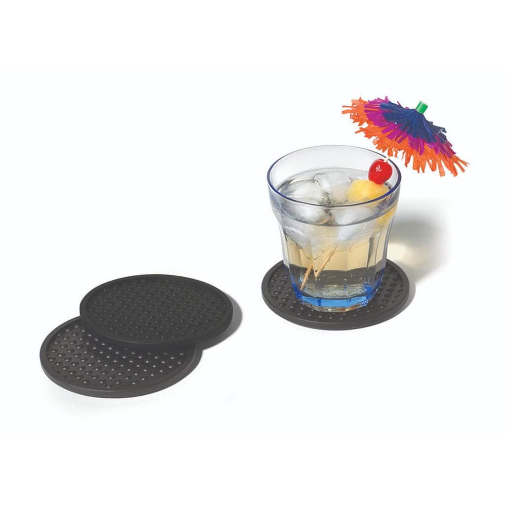Black Set of 4 Coaster L1083