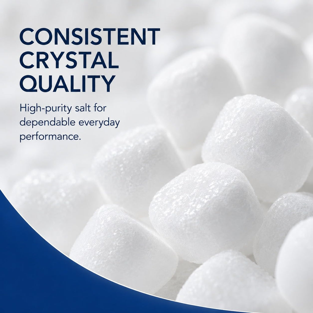Water Softener Salt Crystals 40 lb 4 Pack K14962