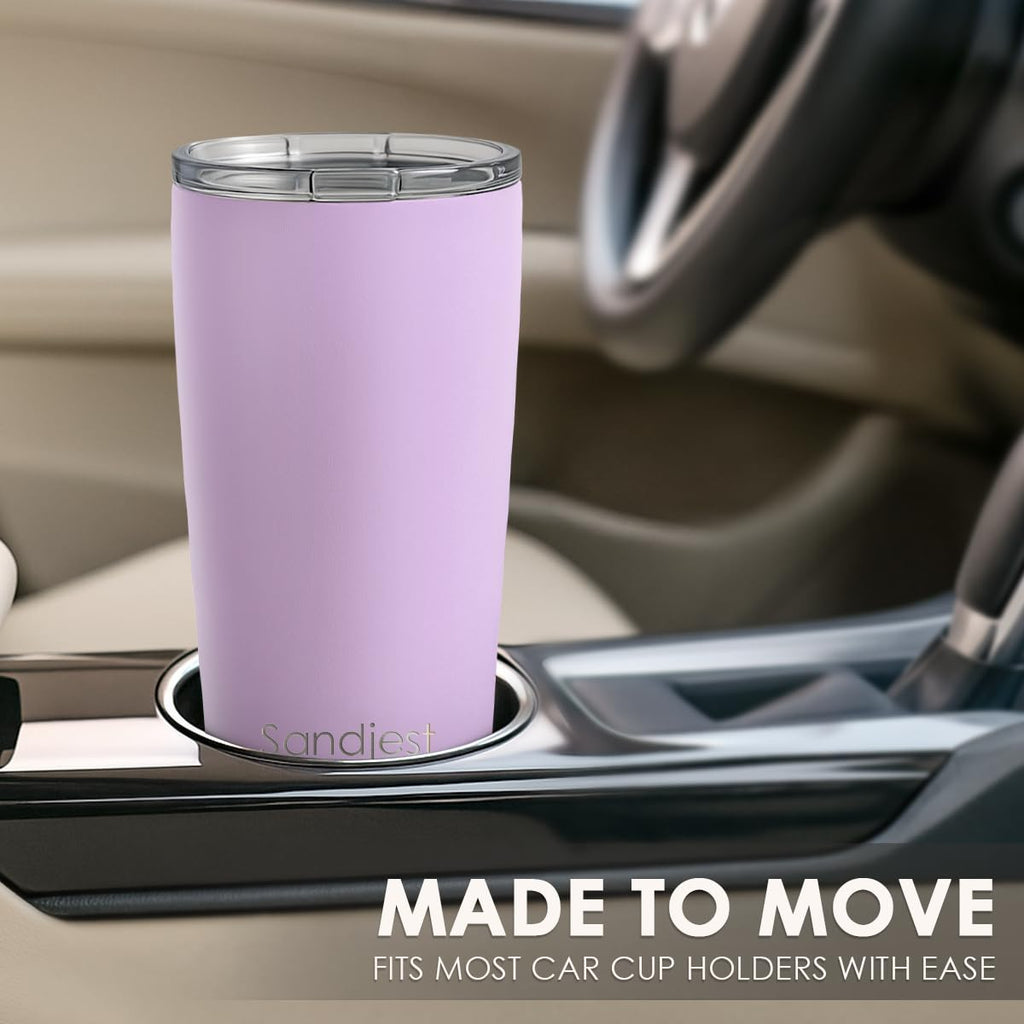 Purple 20oz Stainless Steel Insulated Tumbler V4469