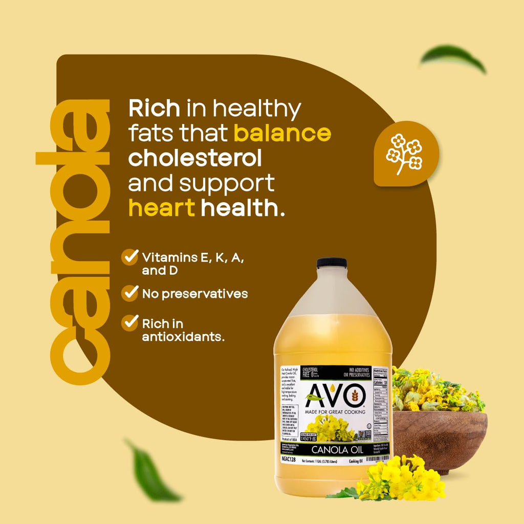 Expeller Pressed Canola Oil, 1 Gallon, Non-GMO H25074