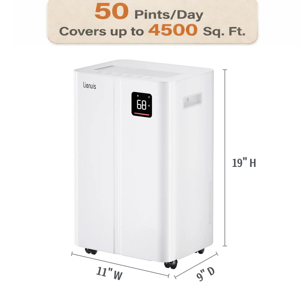 50 Pint Dehumidifier with Continuous Drain R251
