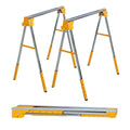 Adjustable Folding Steel Sawhorse 2 Pack R897426
