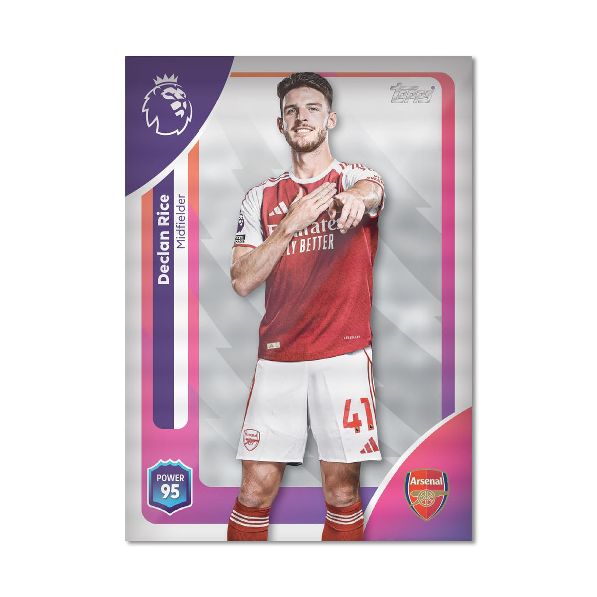 Premier League 2026 Mega Tin 40 Cards Q201