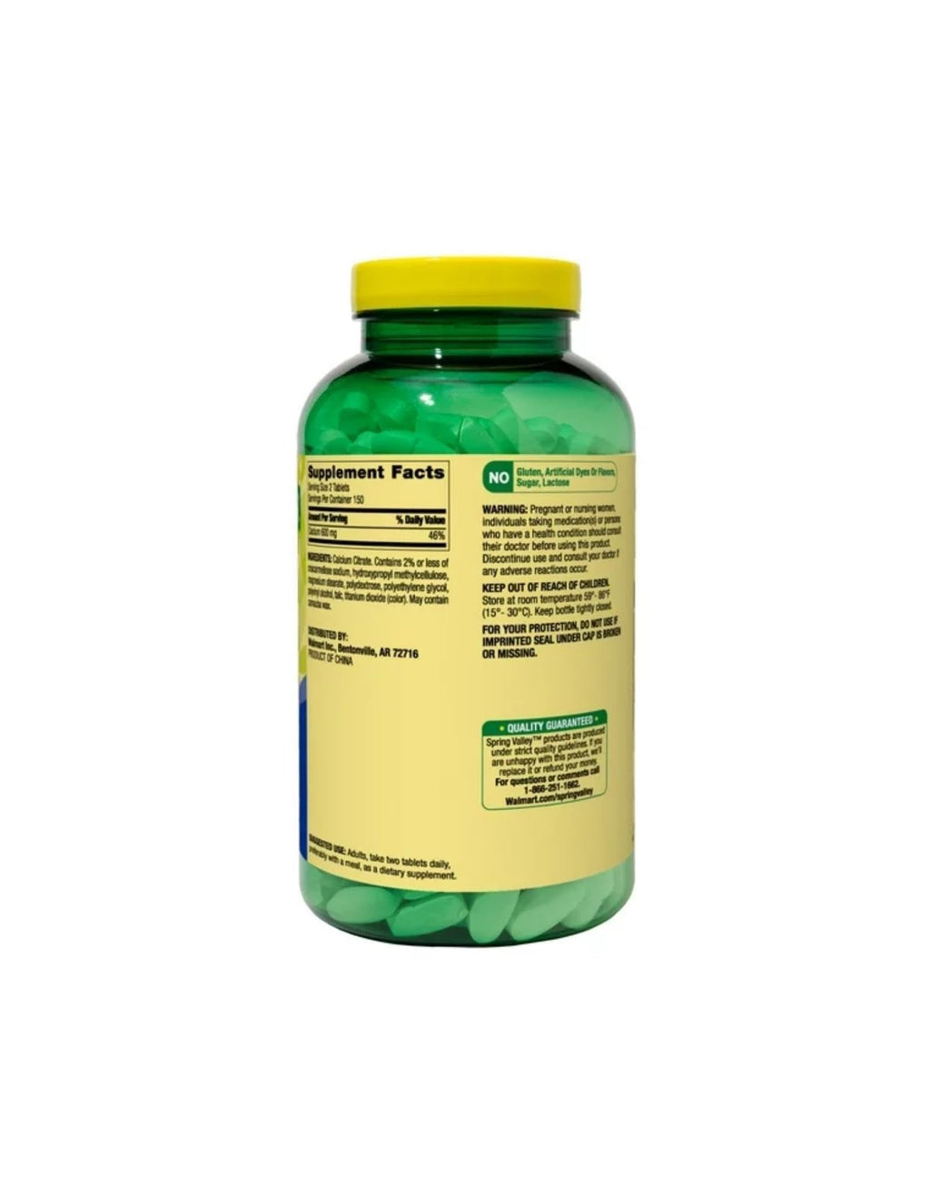 Calcium Citrate 600 mg 300 Tablets G174