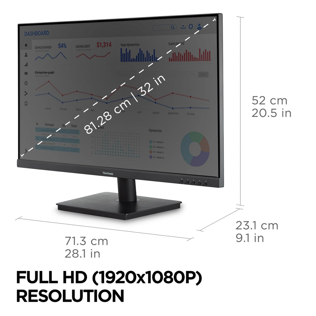 32 Inch 1080p IPS Computer Monitor N59270