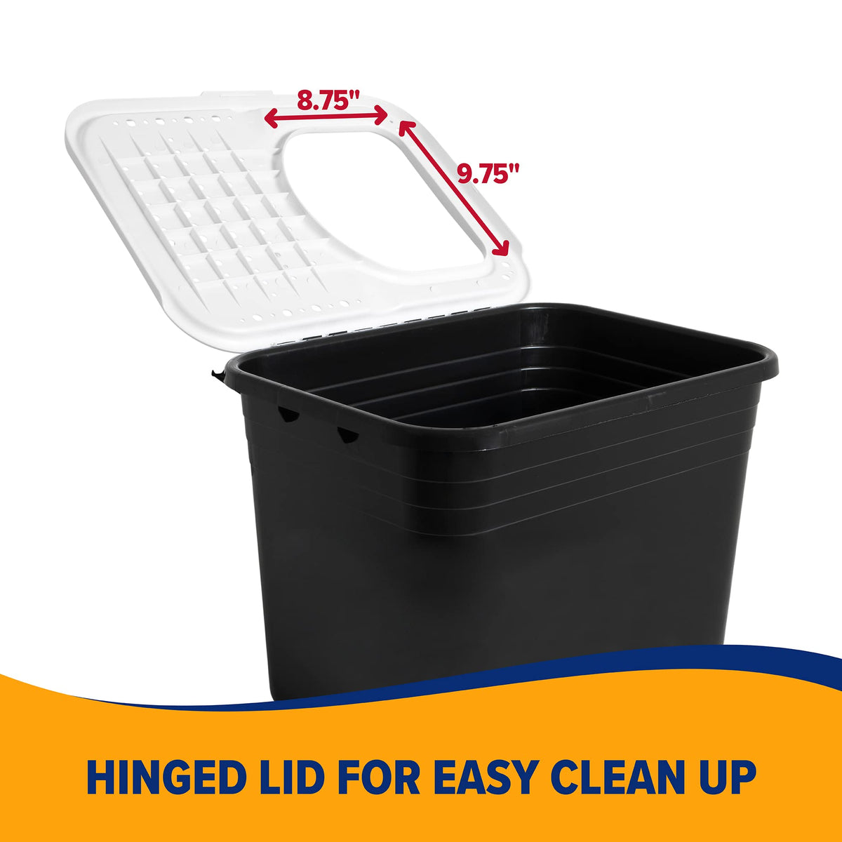 Top Entry Litter Box with Filter D2122