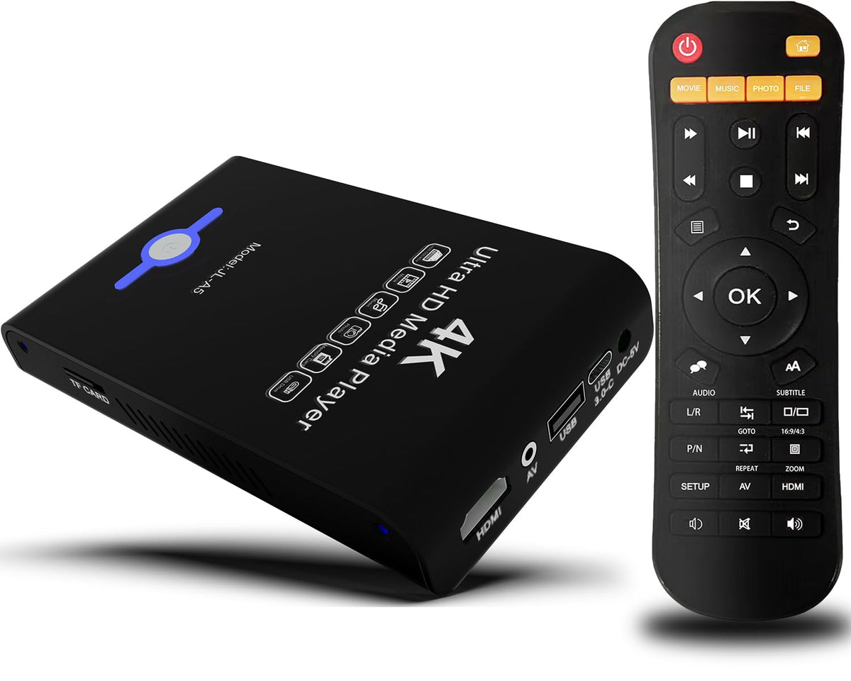 4K Ultra HD Media Player & HDD Enclosure 2-in-1 M533115