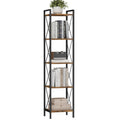5 Tier Metal Bookshelf J987