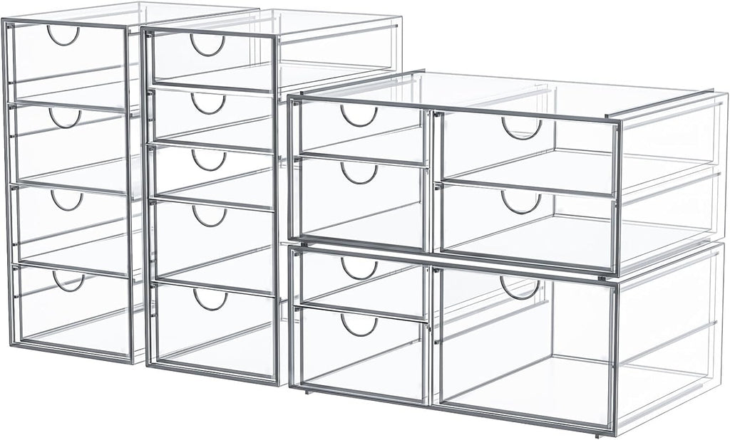 Acrylic 16-Drawer Storage & Makeup Organizer S72927