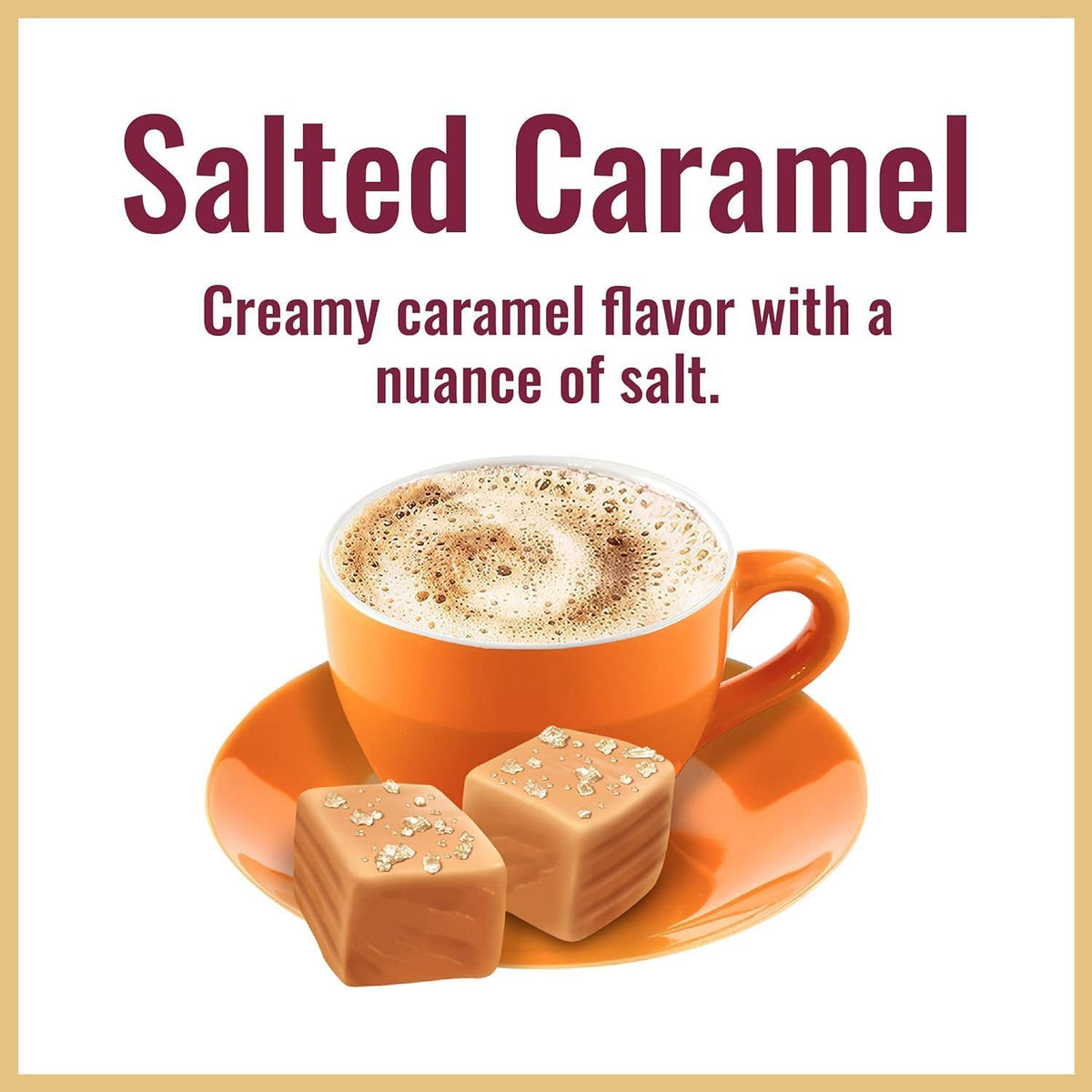 Flavor Coffee Salted Caramel 14 Ounce Pack of 4 C622