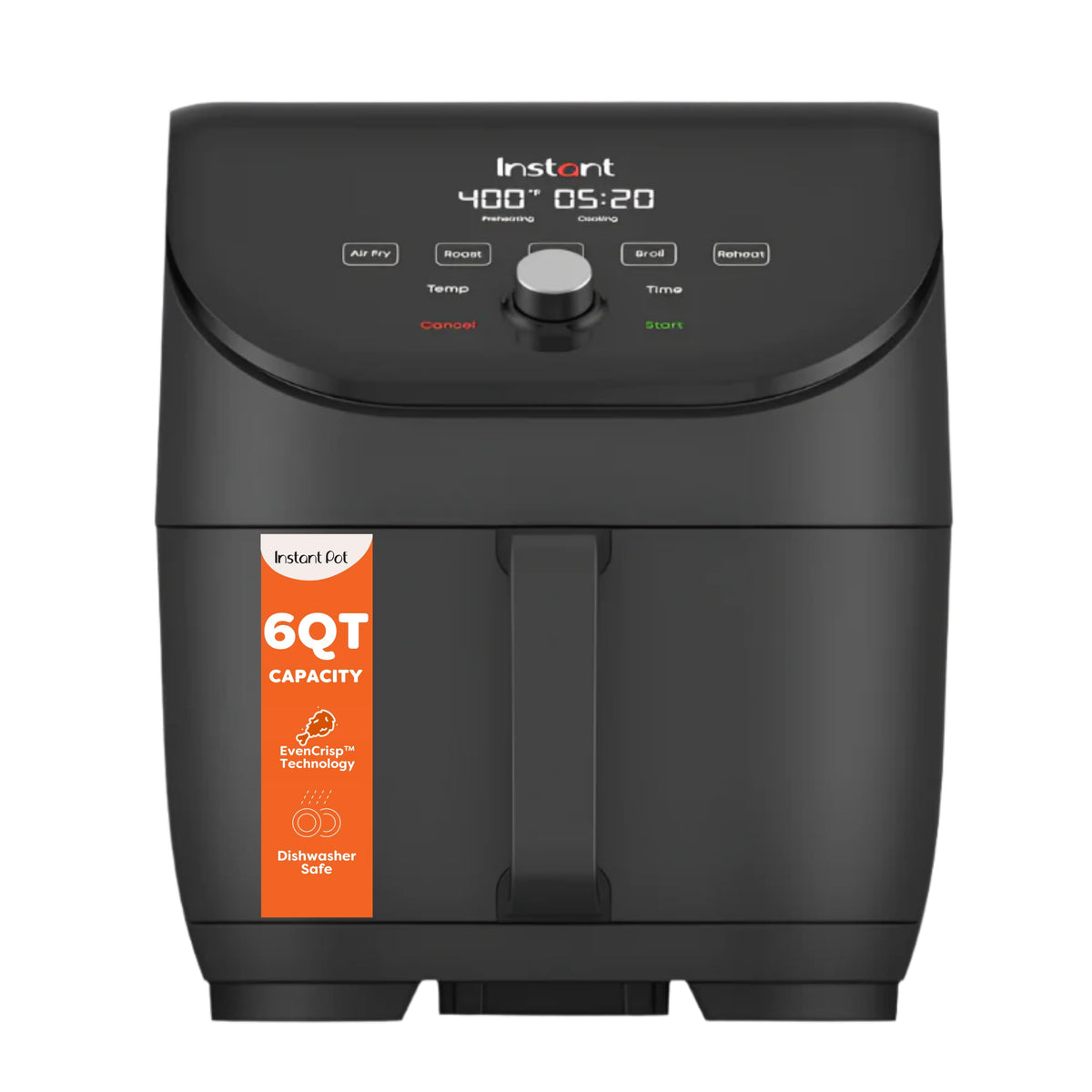 6QT Nonstick Dishwasher-Safe Air Fryer K1081