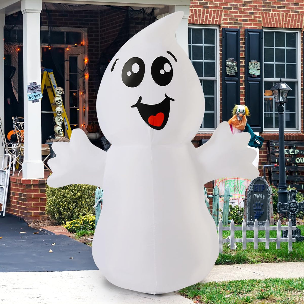 5 FT Inflatable Ghost Outdoor Decoration with Built-in LEDs L495