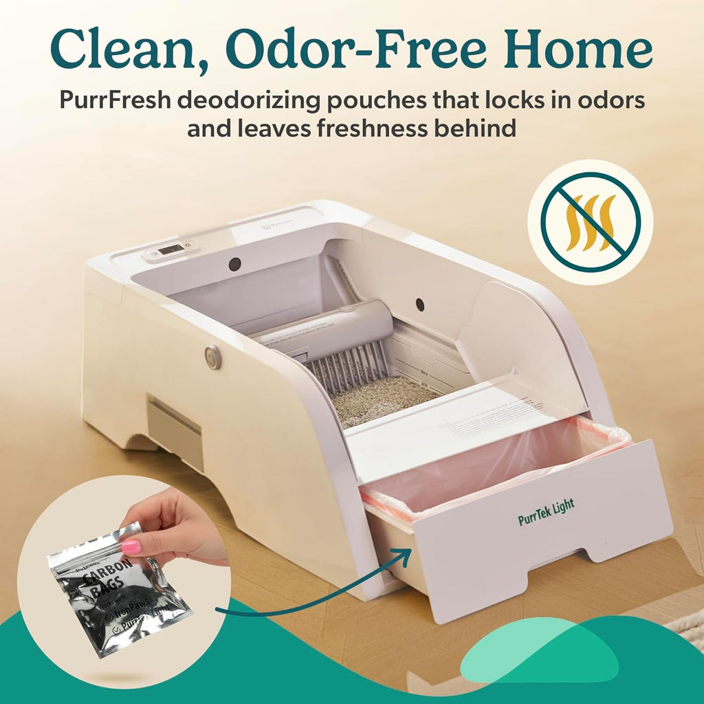 Open Top Automatic Self Cleaning Litter Box M464339