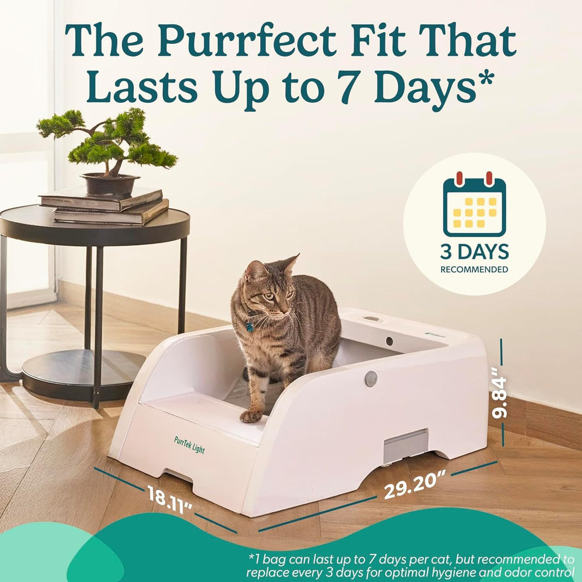 Open Top Automatic Self Cleaning Litter Box M464339