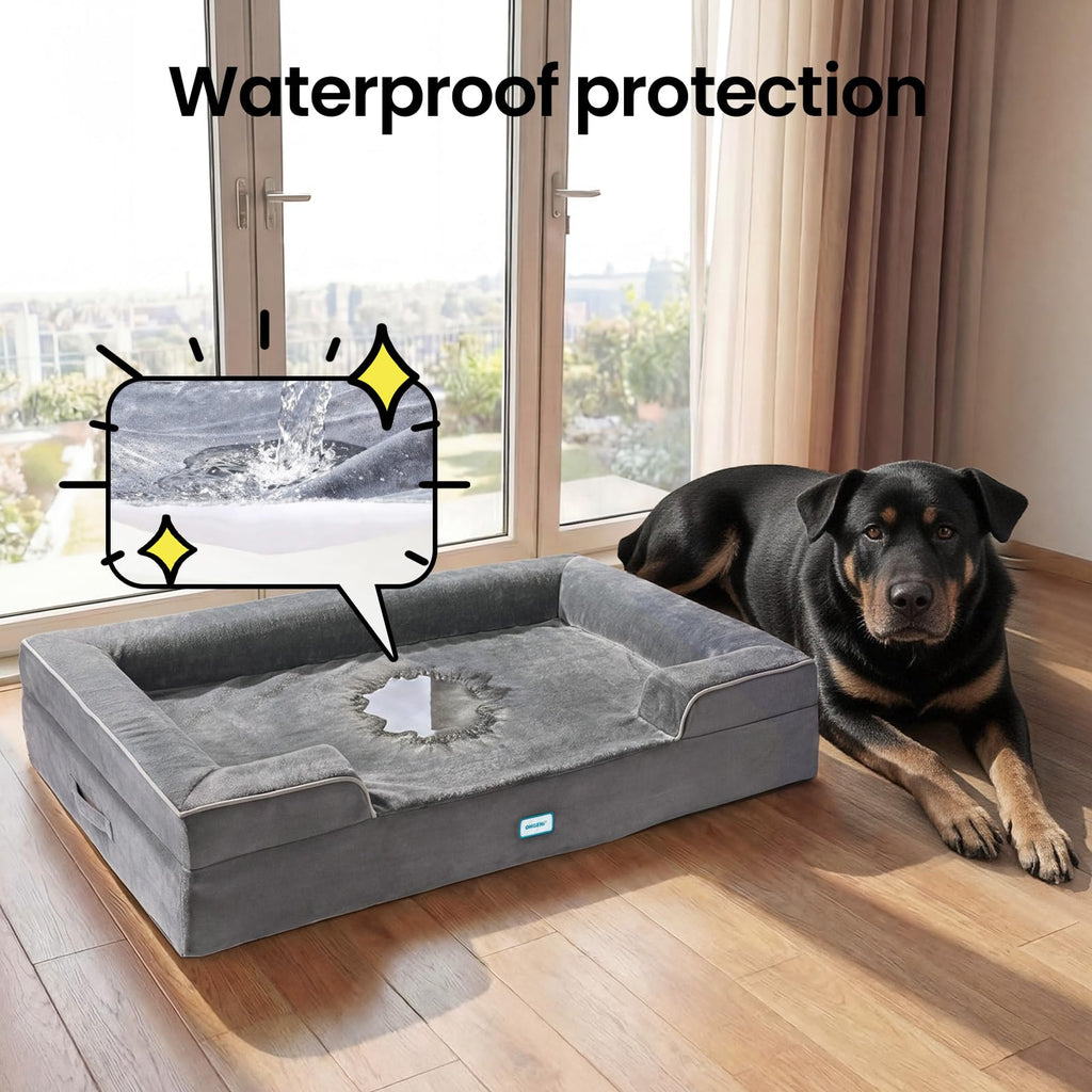 Extra Large Memory Foam Dog Bed T63495