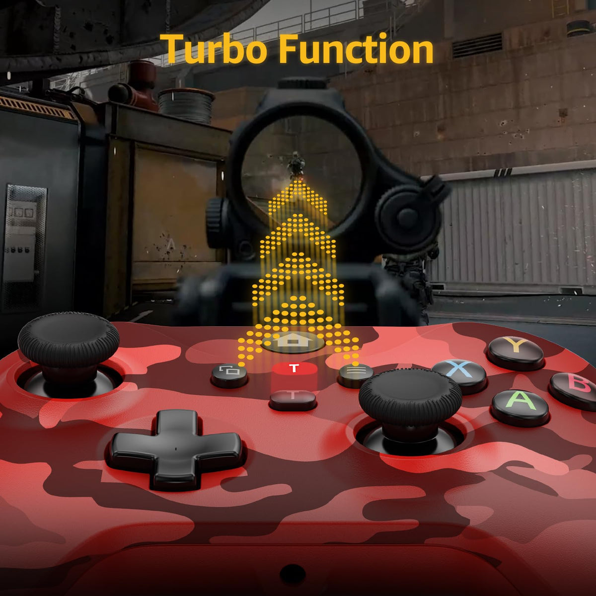 Wireless Controller for X-BOX One/PC Camo Red L16695