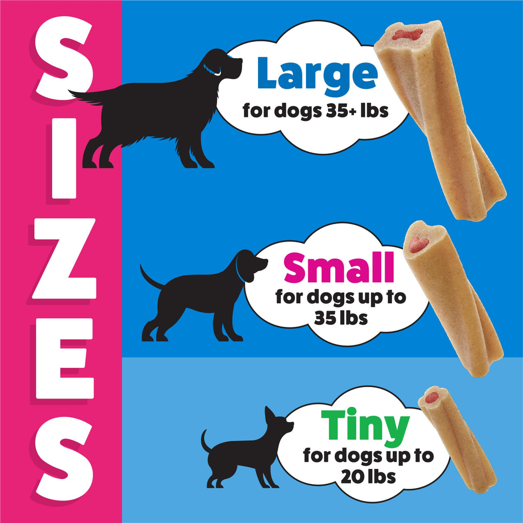 Dog Chew Treats 60 ct Pouch X197