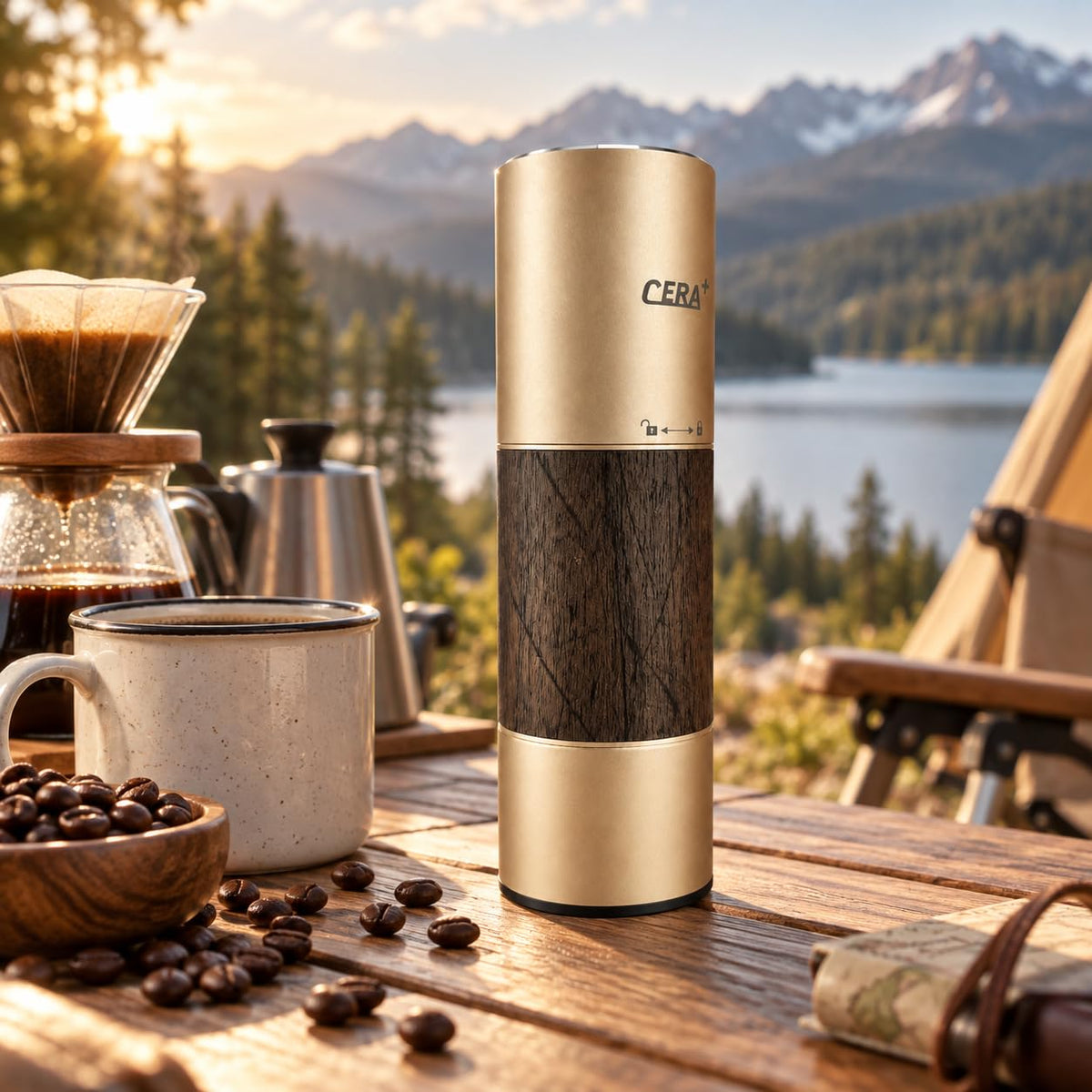 Portable Burr Coffee Grinder Q6937