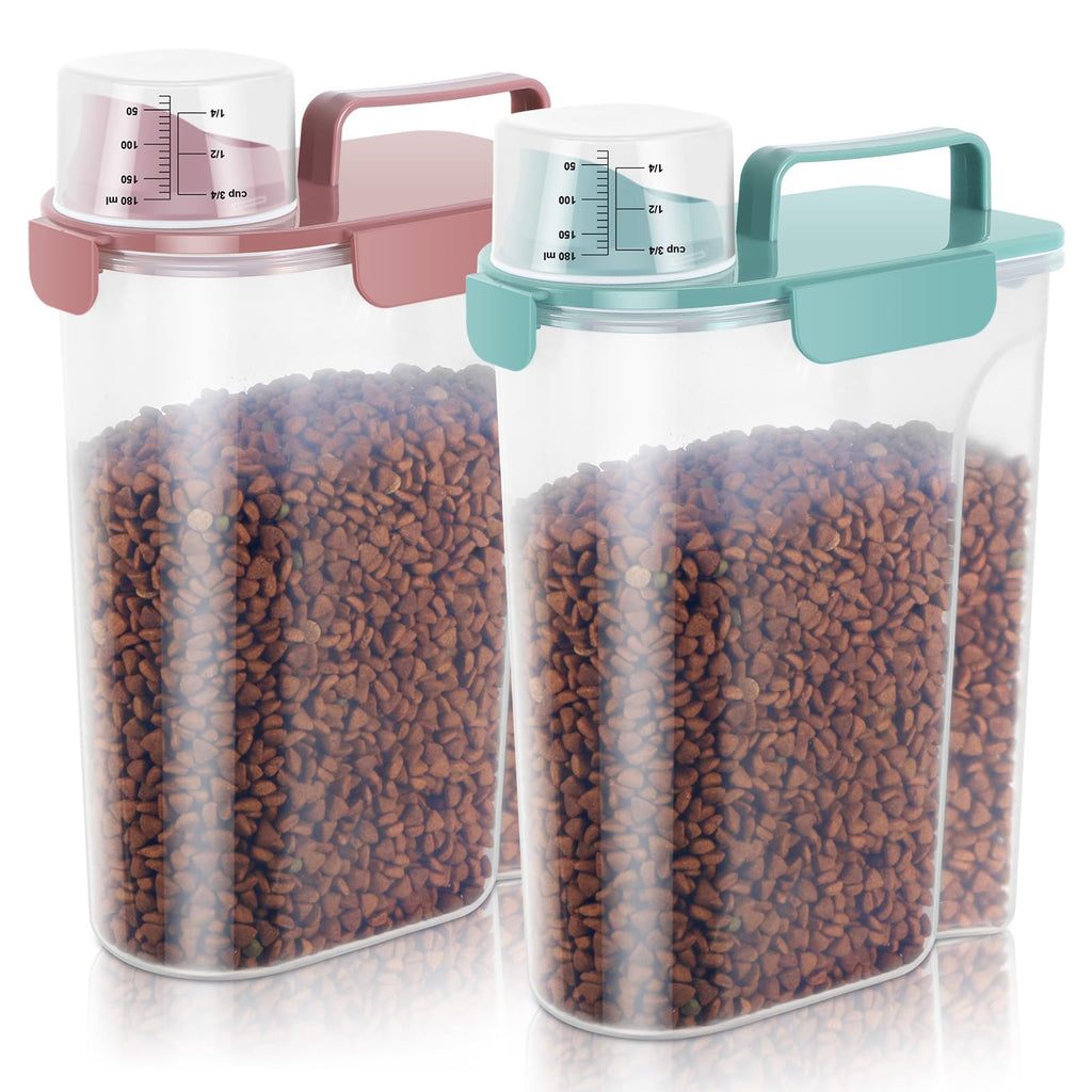 5Lbs/6Qt Airtight Pet Storage Container 2pack V628138