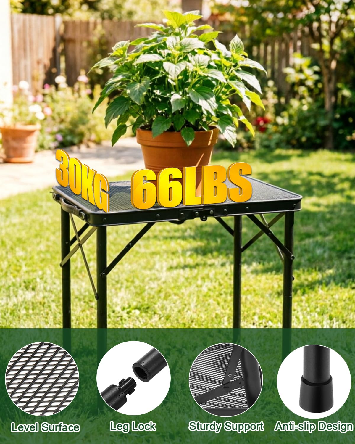 2 Ft Folding Camping Table V791584