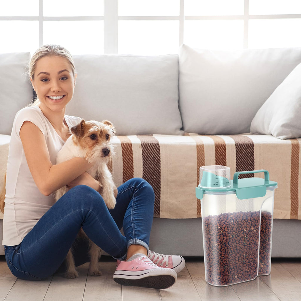 5Lbs/6Qt Airtight Pet Storage Container 2pack V628138