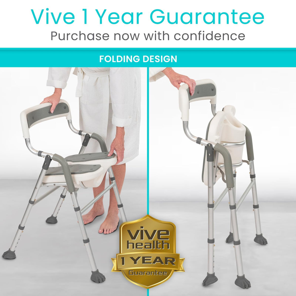 U-Shaped Shower Chair with Arms R76689